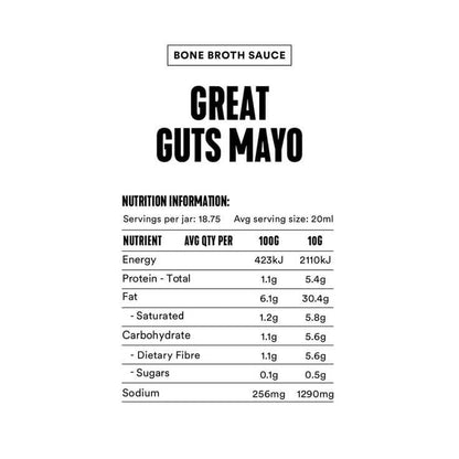 Gevity Great Guts Mayo